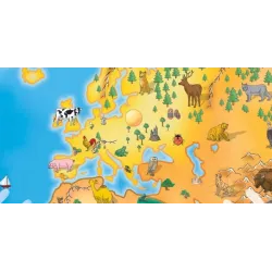 DUMEL DISCOVERY Interaktywna MAPA ZWIERZĘTA Świata DD 60846